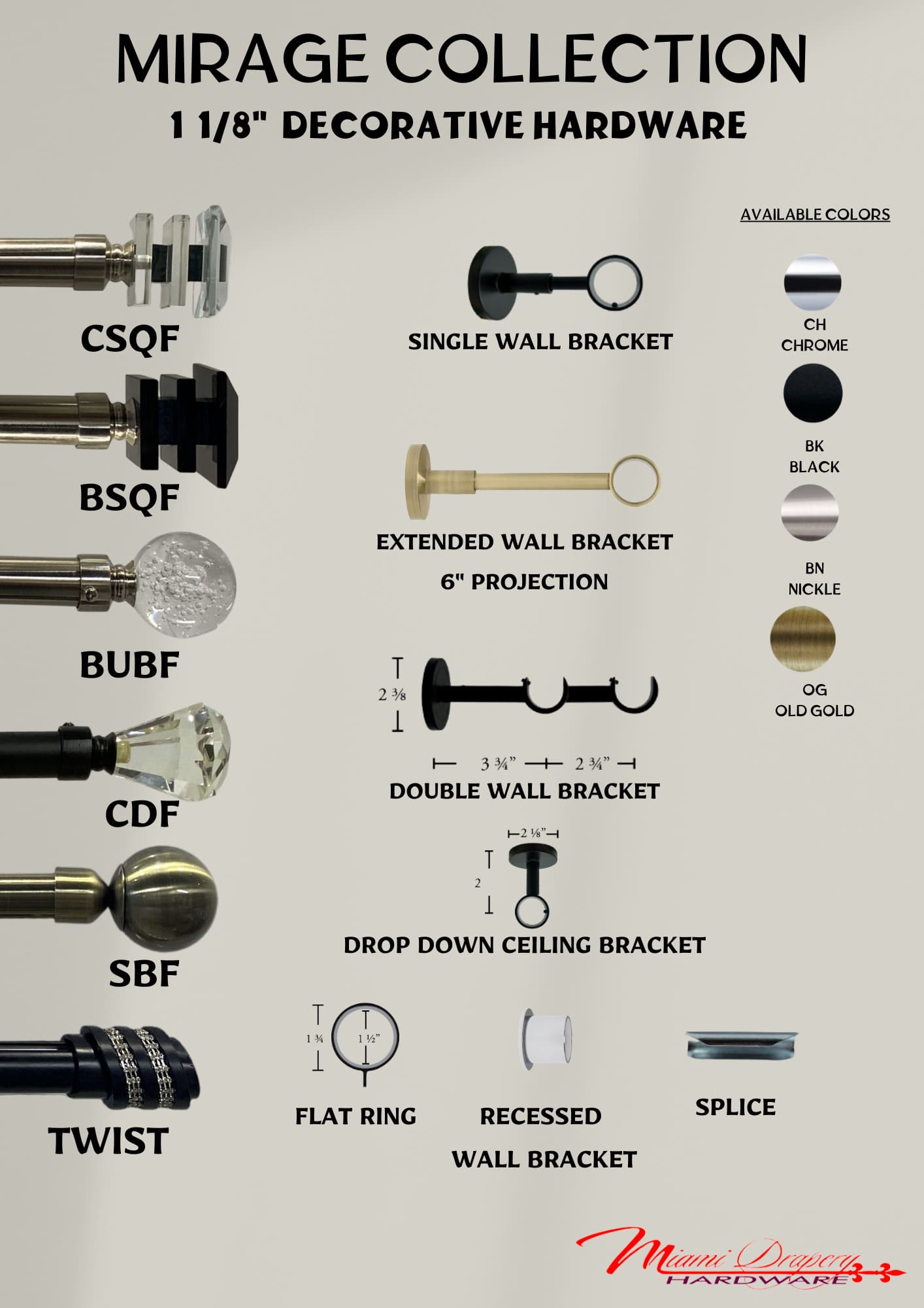 Mirage catalog reference page 2